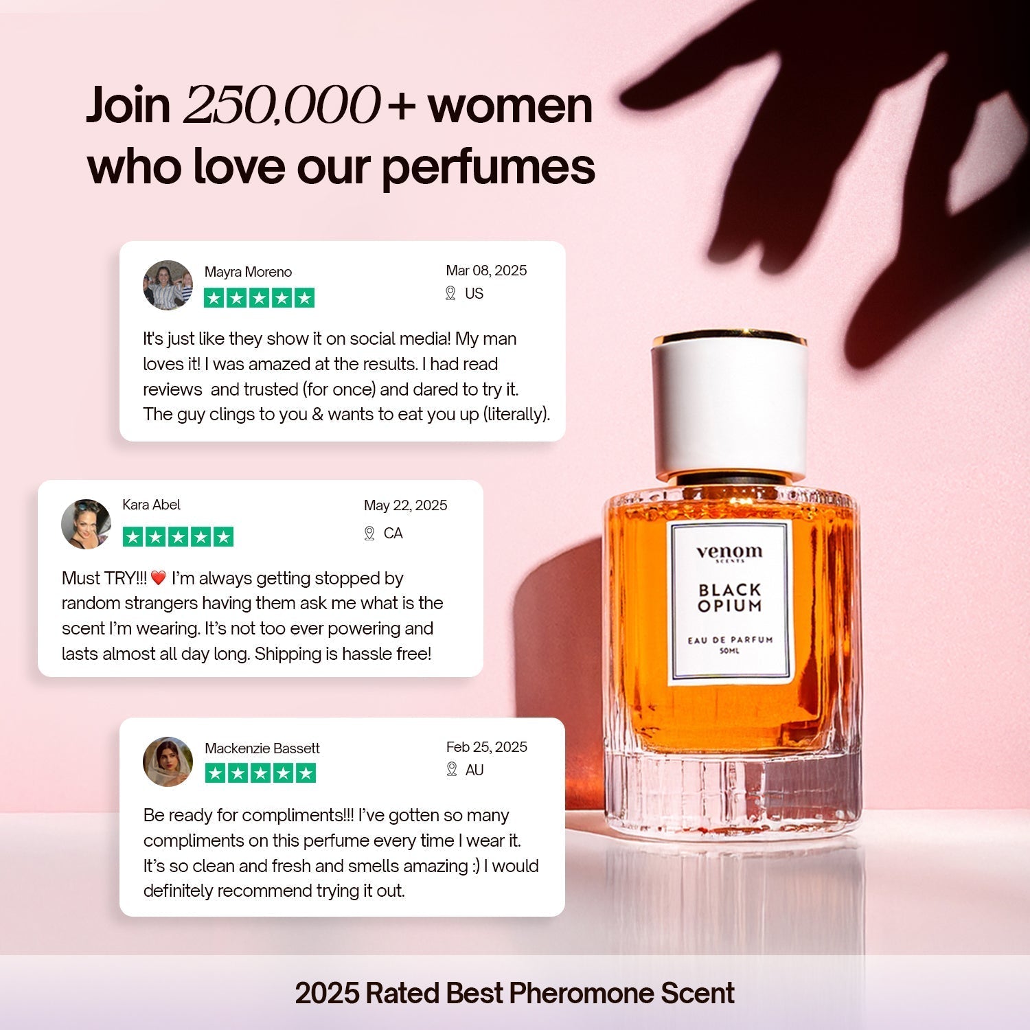 Venom's Pheromone Scent Collection - The premium pack includes 9 perfumes