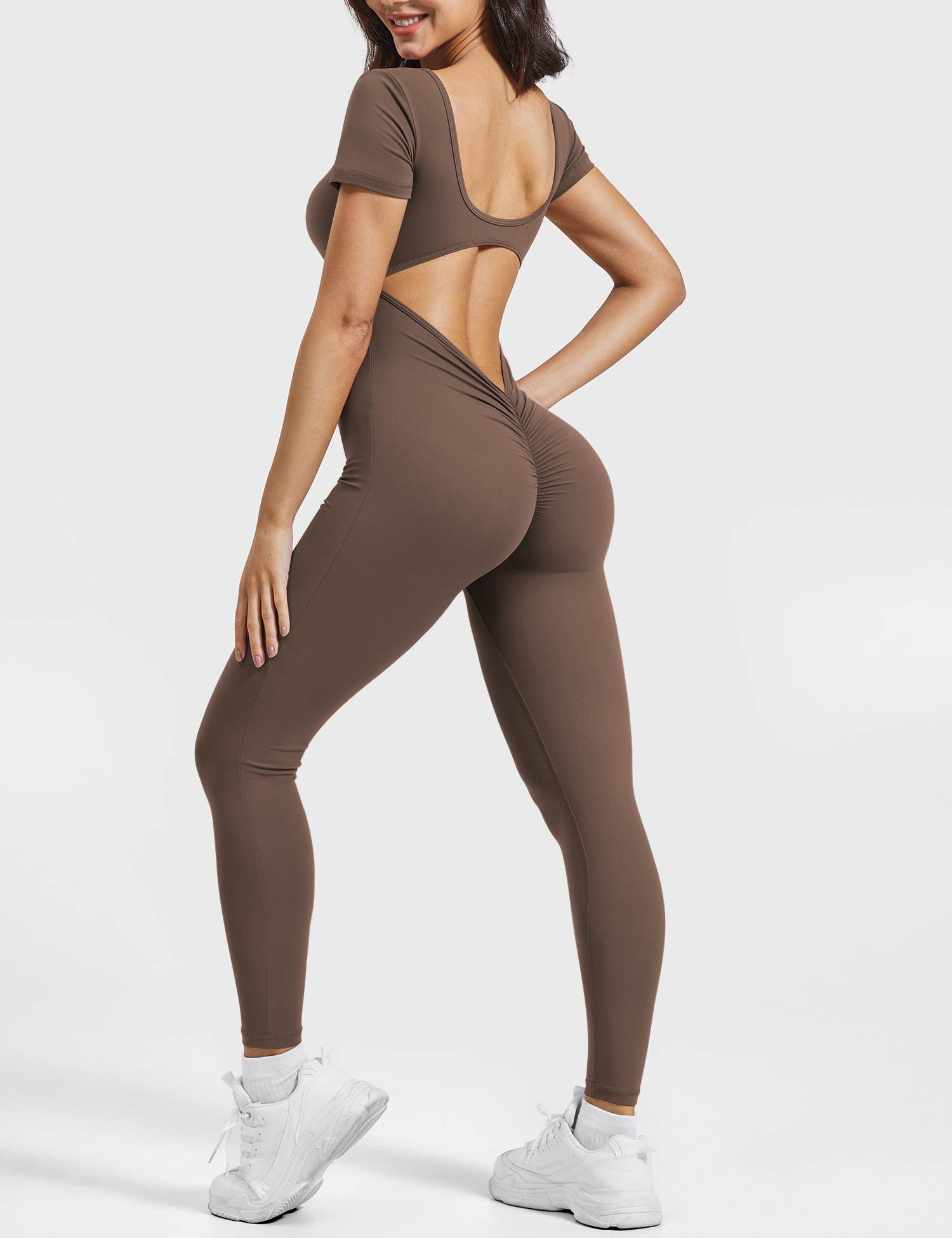 Yeoreo Lizvette Short Sleeves Jumpsuit