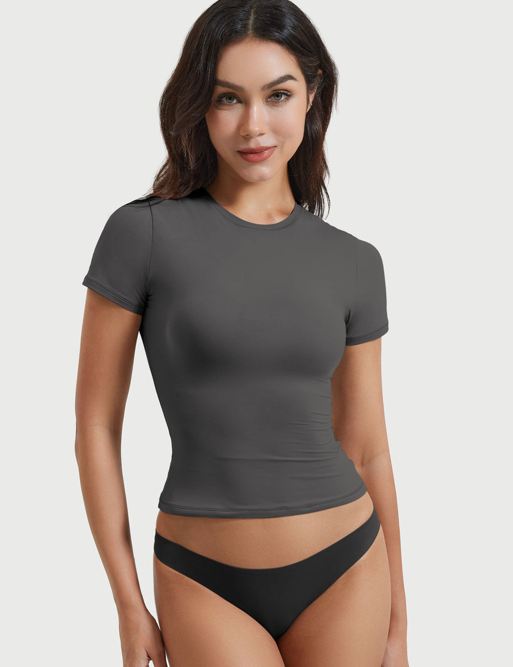 Yeoreo Sweeney Crew Neck Shirts